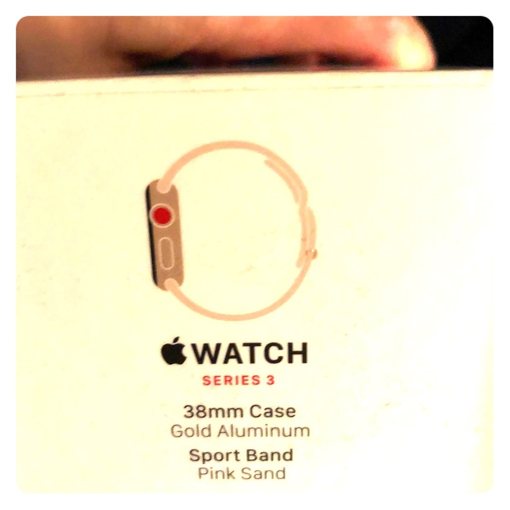 Apple Watch series 3 -Rose Gold 38mm